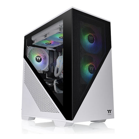 Thermaltake Divider 170 TG Micro Tower Negro, Blanco, Micro ATX, Mini-ITX, SPCC
