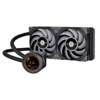 Thermaltake CL-W322-PL12GM-B sistema de refrigeración de computadora Procesador Refrigerador de líquidos todo en uno 12 