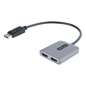 StarTech.com Hub Concentrador MST DisplayPort a 2 Puertos HDMI - HDMI Doble de 4K a 60Hz - Adaptador Multimonitor Displa