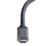 StarTech.com Adaptador USB-C a HDMI Doble - Hub MST USB Tipo C - Divisor Extensor de Monitor HDMI 4K 60Hz para Portátil - HDR - con Cable Incorporado Extra Largo - Solamente para Windows adaptadores gráficos usb USB Tipo C Macho Derecho Si