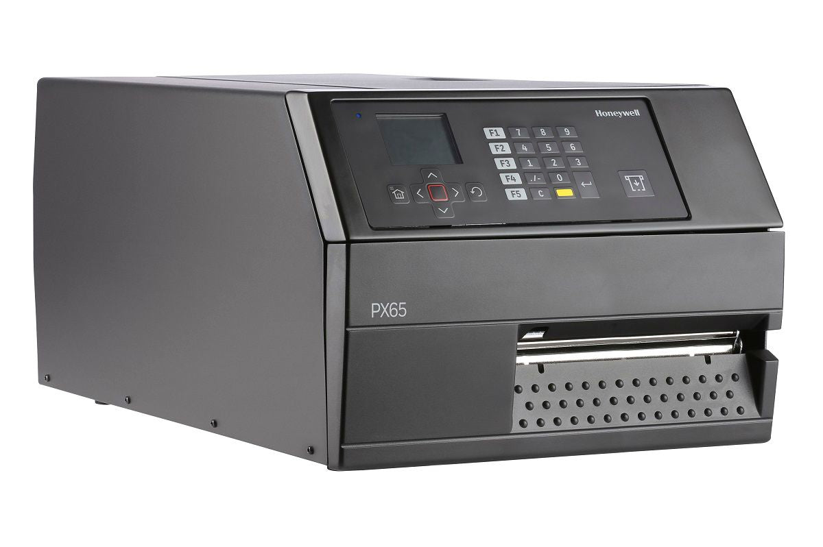 Honeywell PX65A impresora de etiquetas Transferencia térmica 300 x 300 DPI 225 mm/seg Alámbrico Ethernet, Negro