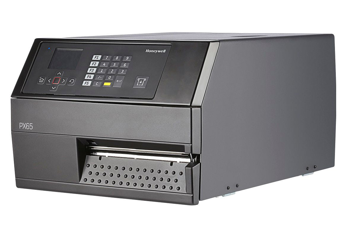Honeywell PX65A impresora de etiquetas Transferencia térmica 300 x 300 DPI 225 mm/seg Alámbrico Ethernet, Negro