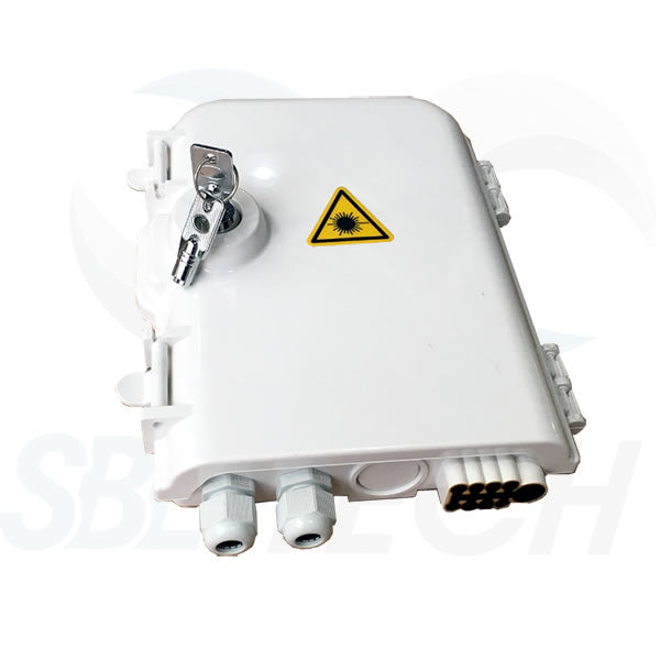 SBE Tech SBE-CDEXTFTTX2X8 caja de empalme para fibra óptica