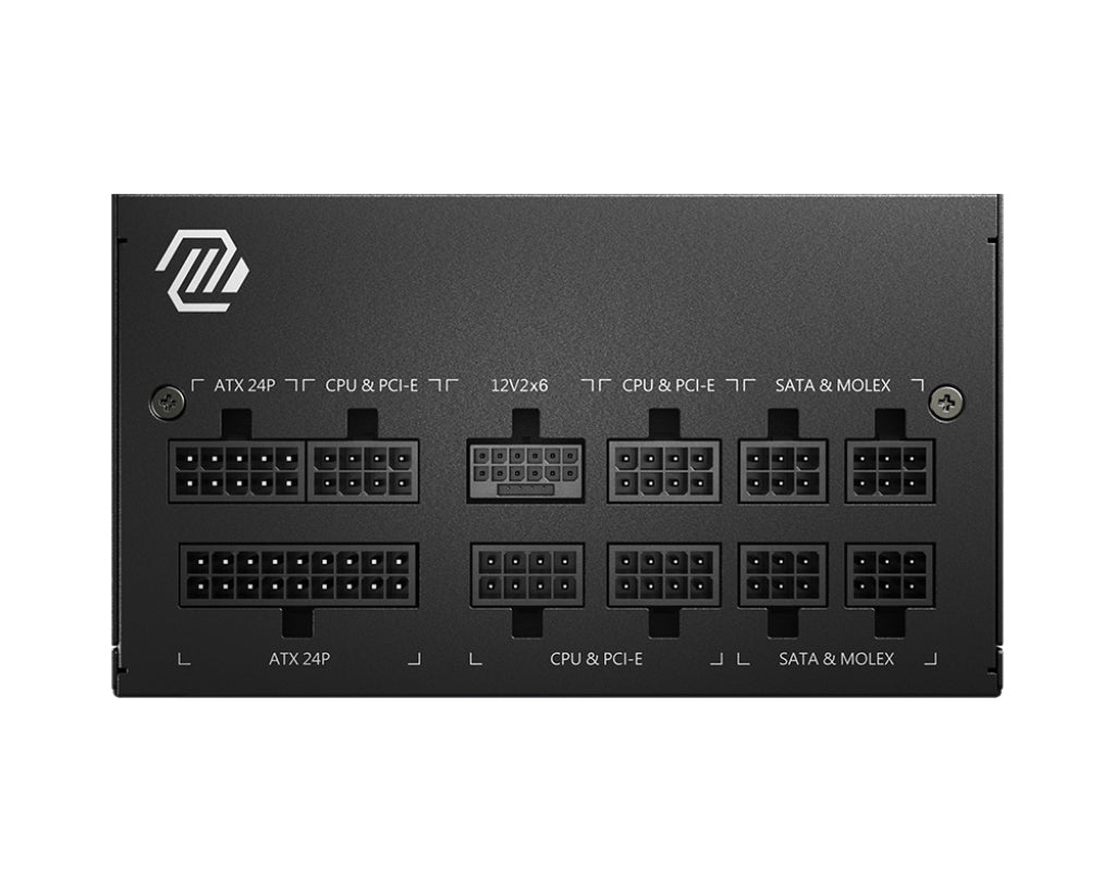 MSI MAG A750GL PCIE5 unidades de fuentes de alimentación 750 W 100 - 240 V 47 - 63 Hz 8 A
