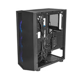 Yeyian YCH-ATAB-01BK gabinete de computadora Midi Tower Negro, ATX, Micro ATX, Juego