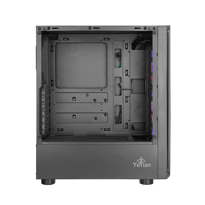 Yeyian YCH-ATAB-01BK gabinete de computadora Midi Tower Negro, ATX, Micro ATX, Juego