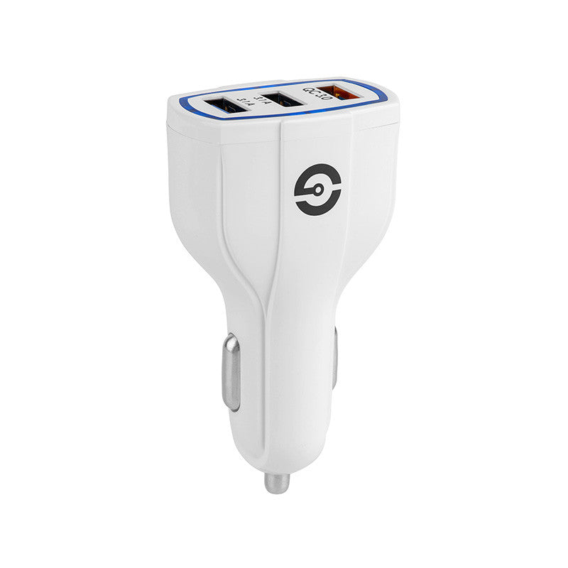 Getttech GCC-30FC-01 cargador de dispositivo móvil Universal Blanco USB Auto
