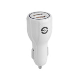 Getttech GCC-2U22-01 cargador de dispositivo móvil Universal Blanco USB Auto