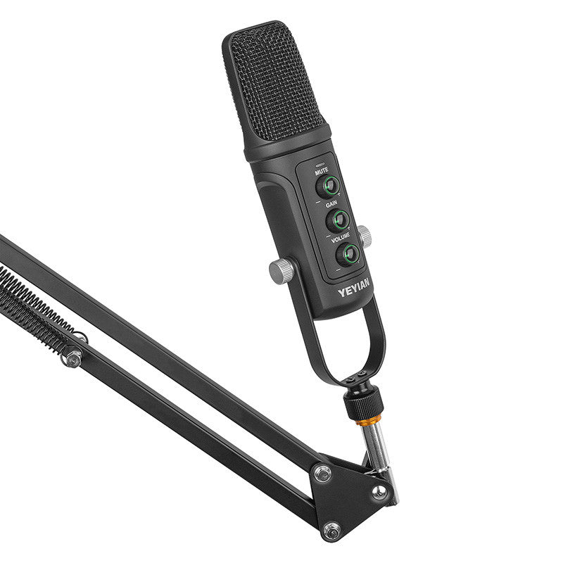 KIT MICROFONO CONDENSADOR USB YEYIAN YSA-UCHQ-01 AGILE NL NEGRO