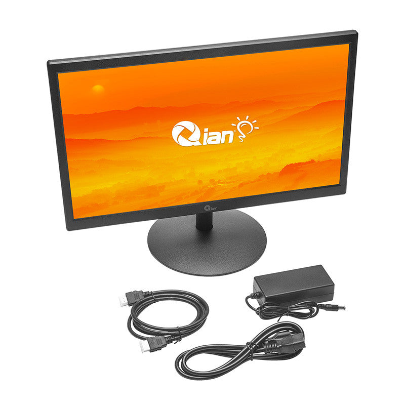 Qian QM191704 pantalla para PC 49,5 cm (19.5") 1600 x 900 Pixeles HD LED Negro