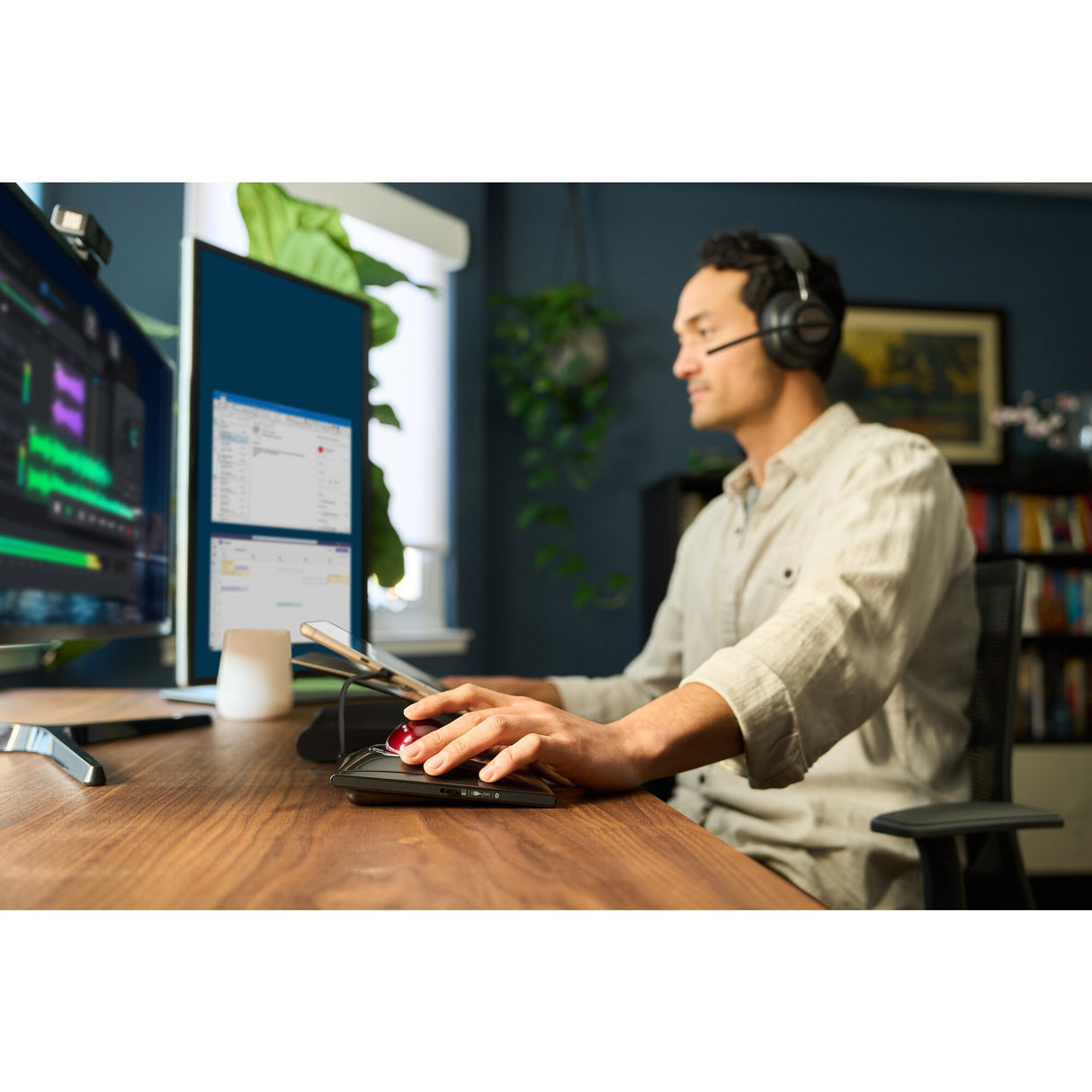 Kensington Auriculares Bluetooth circumaurales H3000 Auriculares Inalámbrico Si Supraaural Si