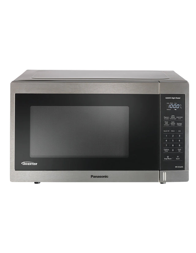 Panasonic NN-SC649SRBH microondas Acero inoxidable Solo microondas Mostrador 37 L 1100 W, Pantalla incorporada, Tocar