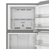 Whirlpool WT1130M nevera y congelador Independiente 319,79 L Acero inoxidable