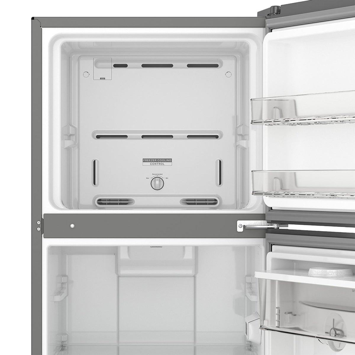 Whirlpool WT1133M nevera y congelador Independiente Acero inoxidable