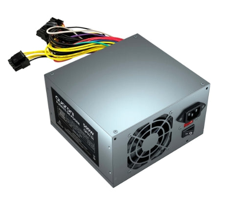 Quaroni QPSU-01 unidad de fuente de alimentación 500 W 24-pin ATX ATX Gris