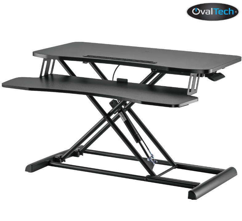 Ovaltech OVDESK-800MM escritorio para ordenador Negro
