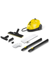 Kärcher SC 2 EasyFix Limpiador a vapor de cilindro 1 L 1500 W Negro, Amarillo, Botones