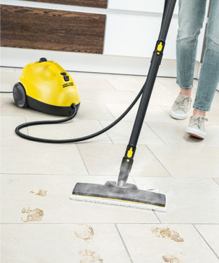 Kärcher SC 2 EasyFix Limpiador a vapor de cilindro 1 L 1500 W Negro, Amarillo, Botones