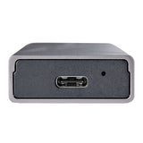 StarTech.com Caja Externa de Aluninio USB-C 10Gbps a NVMe M.2 o SSD M.2 SATA - Sin Herramientas para SSD M.2 NGFF PCIe/S