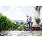 Kärcher K4 limpiadora de alta presión o hidrolimpiadora Vertical Eléctrico 350 l/h 1500 W Negro, Amarillo, 1 usuario(s)