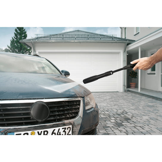 Kärcher K4 limpiadora de alta presión o hidrolimpiadora Vertical Eléctrico 350 l/h 1500 W Negro, Amarillo, 1 usuario(s)