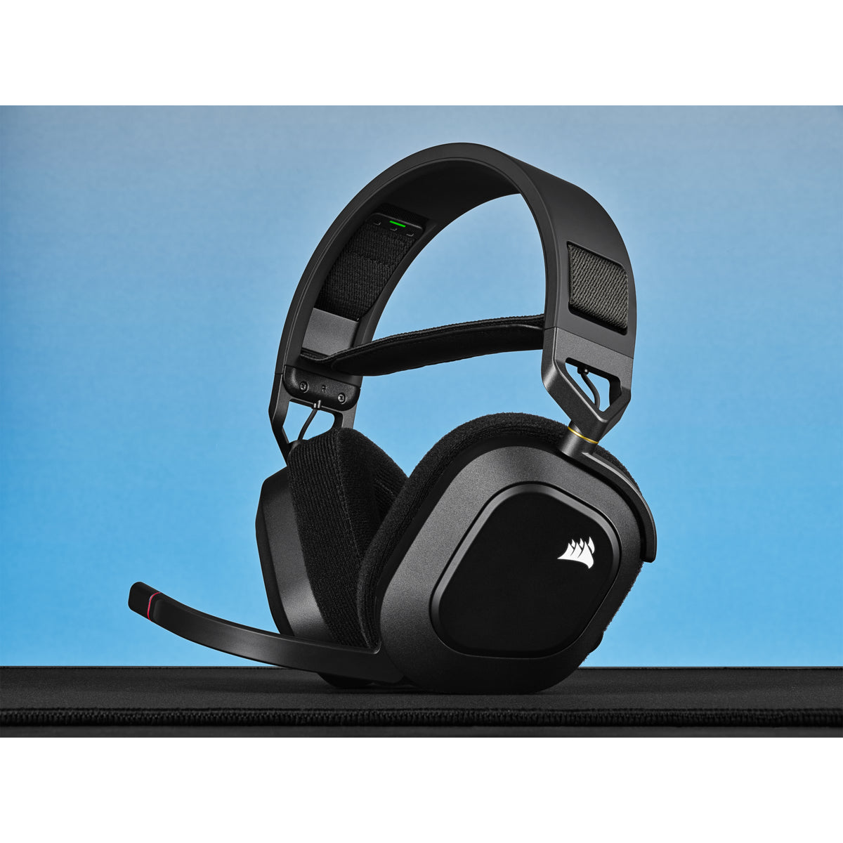 Corsair HS80 RGB WIRELESS Auriculares Inalámbrico y alámbrico Diadema Juego Carbono