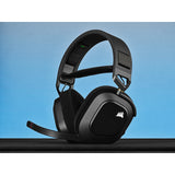 Corsair HS80 RGB WIRELESS Auriculares Inalámbrico y alámbrico Diadema Juego Carbono