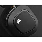 Corsair HS80 RGB WIRELESS Auriculares Inalámbrico y alámbrico Diadema Juego Carbono