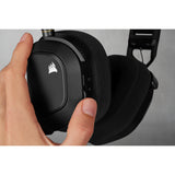 Corsair HS80 RGB WIRELESS Auriculares Inalámbrico y alámbrico Diadema Juego Carbono