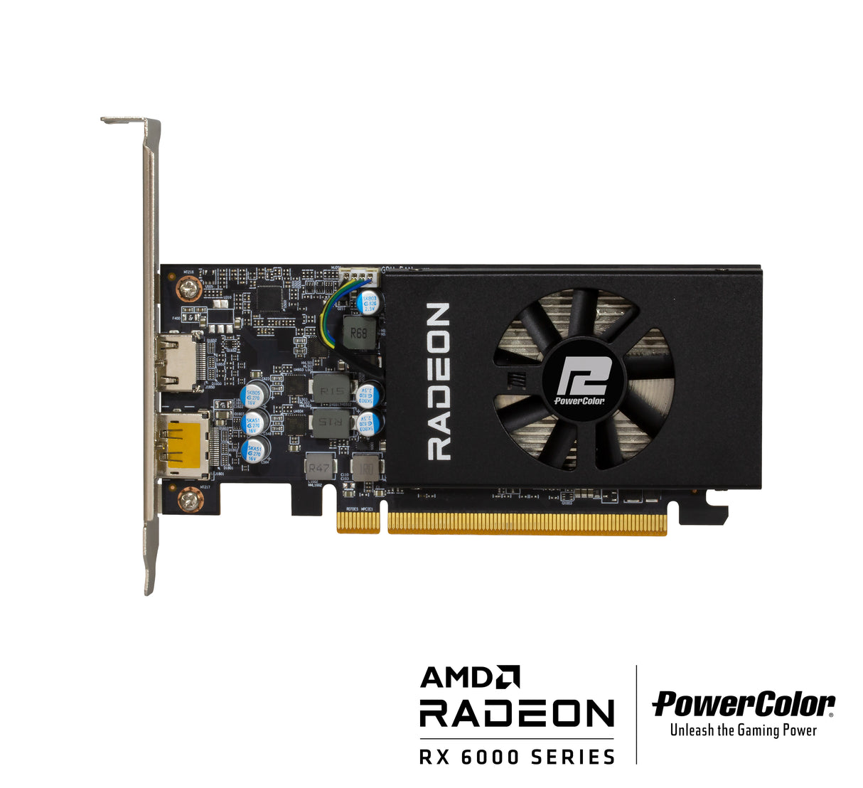 PowerColor AXRX 6400 LP 4GBD6-DH tarjeta gráfica AMD Radeon RX 6400 4 GB GDDR6