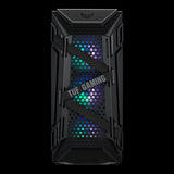 ASUS TUF Gaming GT301 carcasas ordenador ABS, Acero, Vidrio templado Midi Tower PC Negro