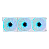 VORAGO Kit Ventiladores FKG500-WH, Producto Empresarial, 3 Velocidades, Bajo Ruido