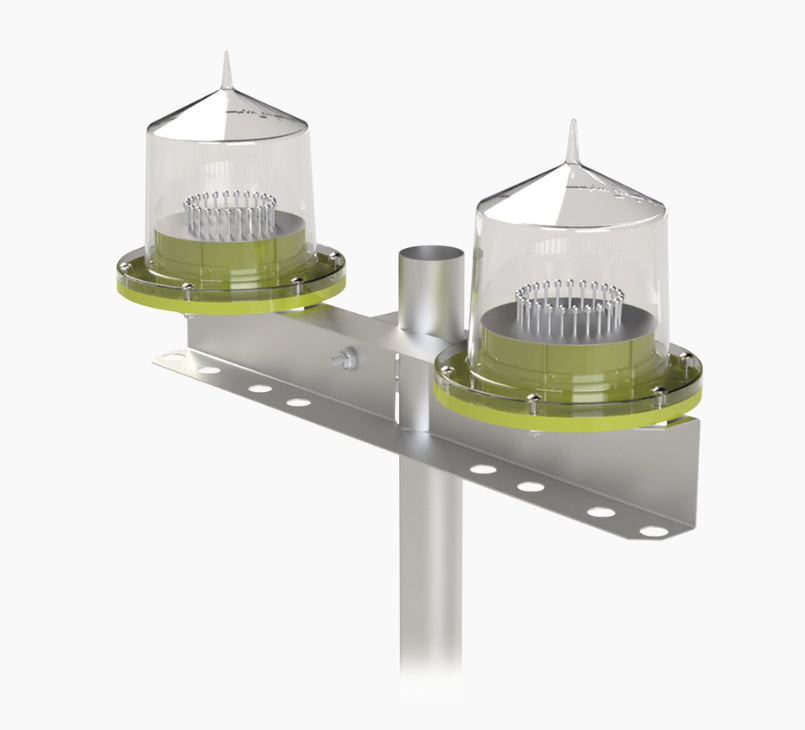 Epcom EIGSLSEDOBLE luz para alarma Fijo Transparente LED