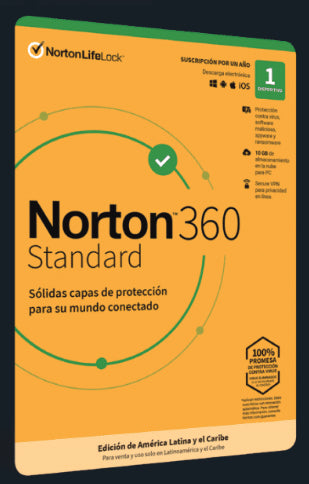 Norton 21416113 software de seguridad Seguridad de antivirus 1 licencia(s) 2 año(s) 1