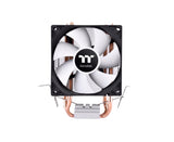Thermaltake Contac 9 SE Procesador Enfriador de aire 9.2 cm Negro, Blanco, 800 RPM, 2000 RPM