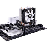 Thermaltake Contac 9 SE Procesador Enfriador de aire 9.2 cm Negro, Blanco, 800 RPM, 2000 RPM