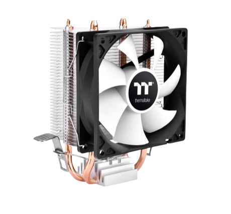 Thermaltake Contac 9 SE Procesador Enfriador de aire 9.2 cm Negro, Blanco, 800 RPM, 2000 RPM
