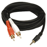 Epcom EP-RCA35 cable de audio 1,83 m 2 x RCA 3,5mm Negro, Rojo, Blanco