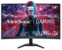 Viewsonic VX Series VX2418C Monitor 61 cm (24") 1920 x 1080 Pixeles LCD Negro