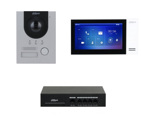 Dahua Technology DHI-KTP01L(S) kit de seguridad para casas inteligentes, Multicolor, Alámbrico, CMOS