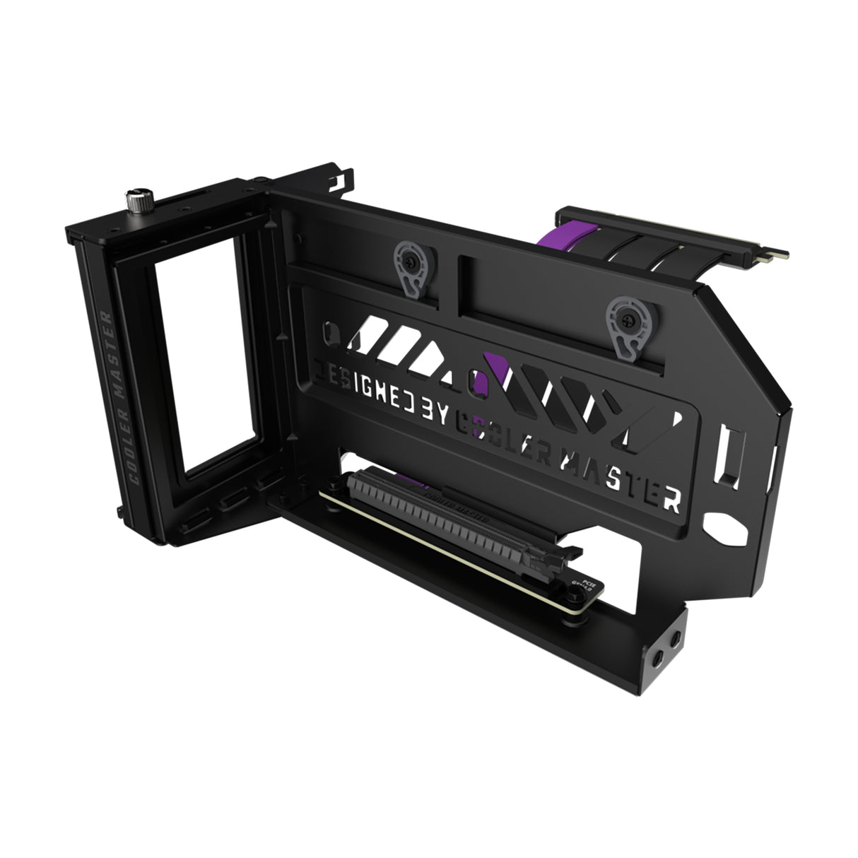 Cooler Master Gaming MCA-U000R-KFVK03 pieza de computadora Universal Porta tarjetas gráficas, ABS, Latón, Níquel