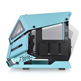 Thermaltake AH T200 Midi Tower Negro, Turquesa