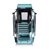Thermaltake AH T200 Midi Tower Negro, Turquesa, Micro ATX, Mini-ITX, SPCC