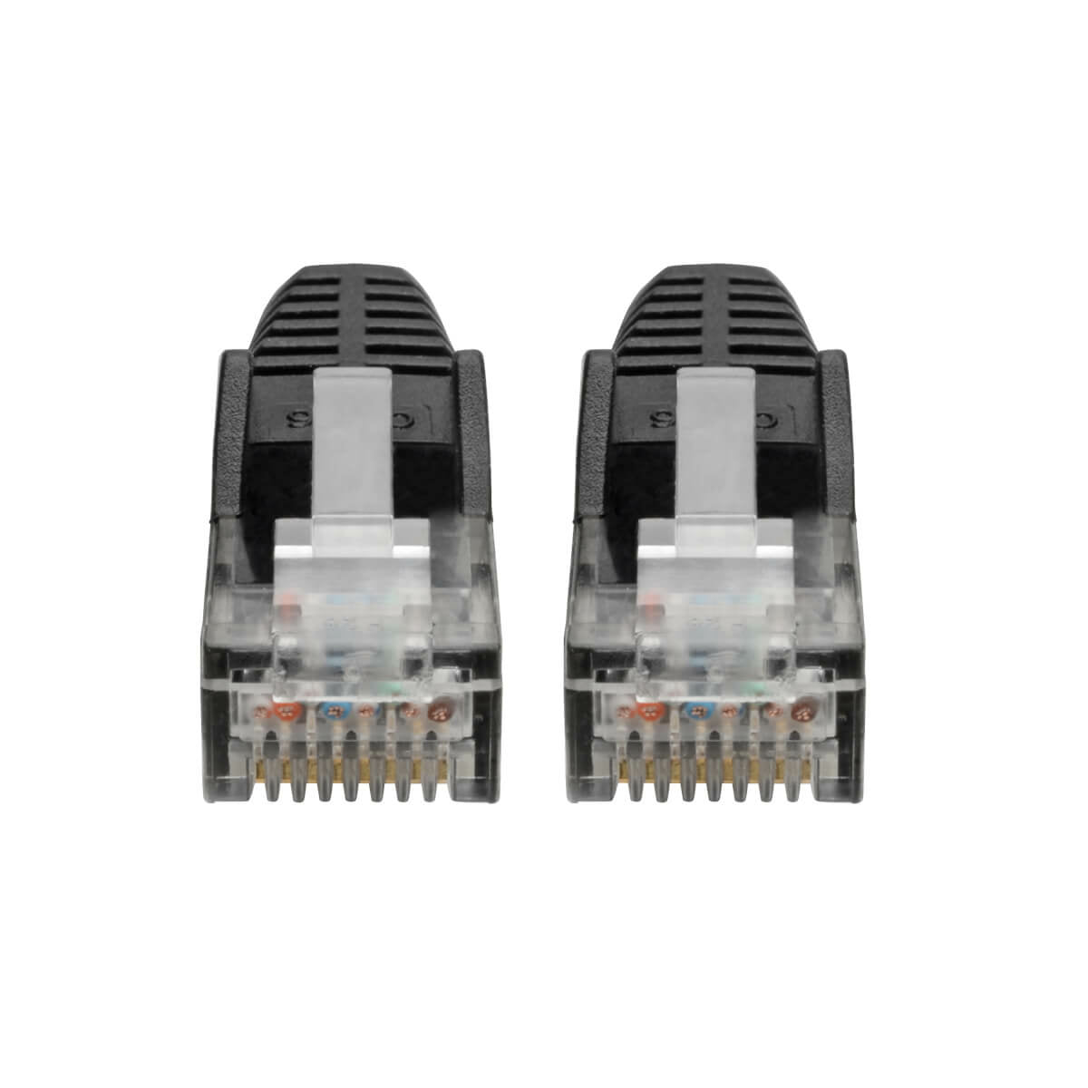 Tripp Lite N201-007-BK Cable Ethernet (UTP) Moldeado Snagless Cat6 Gigabit (RJ45 M/M), PoE, Negro, 2.13 m [7 pies]