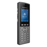 Grandstream Networks WP825 teléfono IP Antracita 2 líneas LCD Wifi, IP del teléfono celular, Escritorio, Antibacteriano