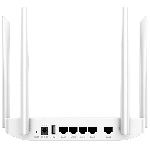 Grandstream Networks GWN-7052 router inalámbrico Gigabit Ethernet Doble banda (2,4 GHz / 5 GHz) Blanco, Wi-Fi 5 (802.11a