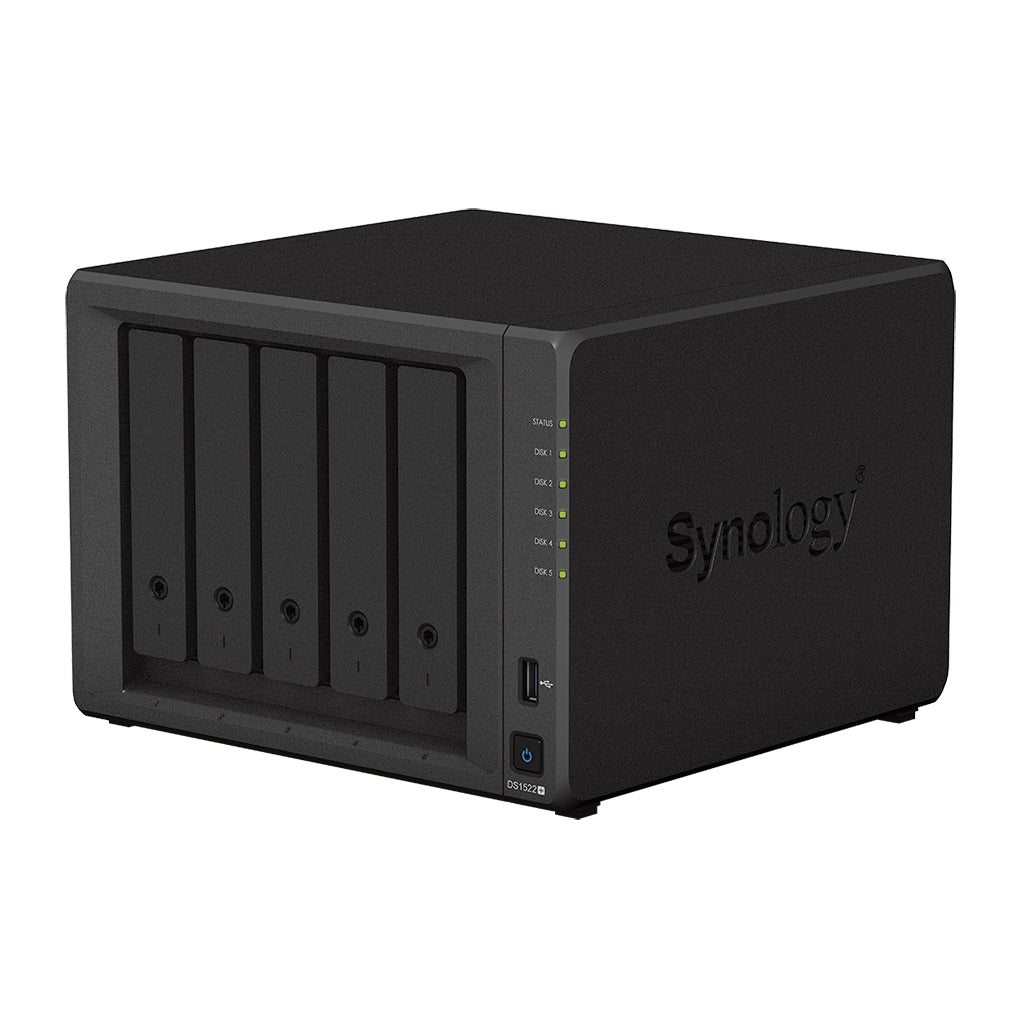 Synology DiskStation DS1522+ servidor de almacenamiento NAS Torre AMD Embedded R-Series SoC R1600 8 