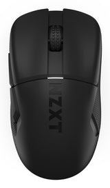 NZXT MS-101NB-01 ratón Juego Diestro RF inalámbrico Óptico 26000 DPI, Negro