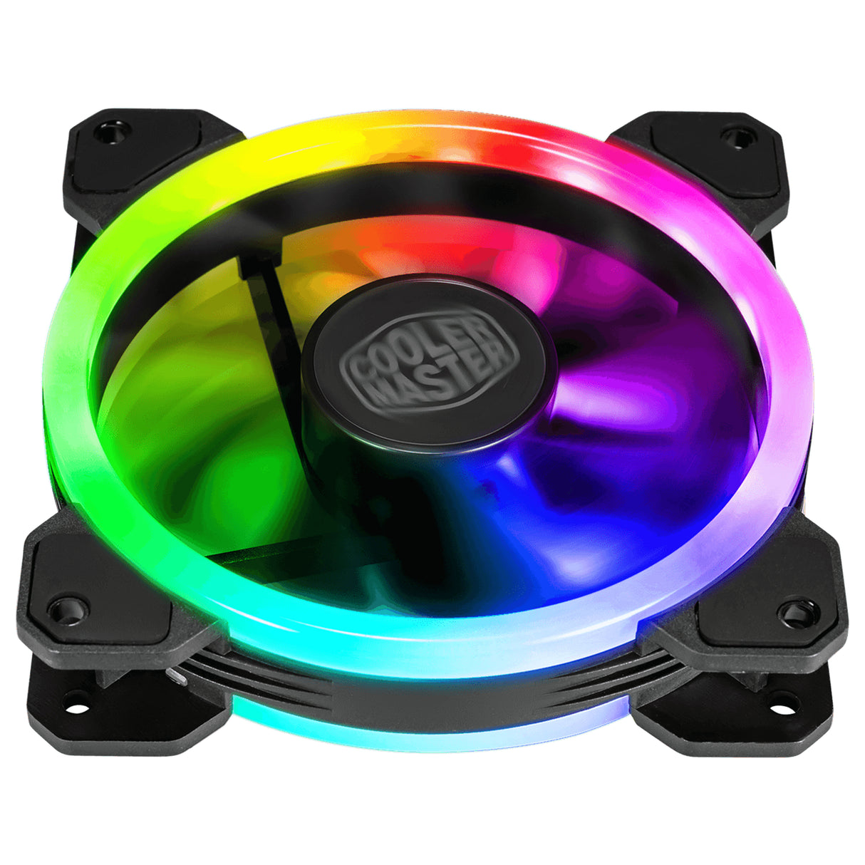 Cooler Master MasterFan MF120 S2 Gabinete de la computadora Ventilador 12 cm Negro 1 pieza(s), 1200 RPM