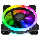 Cooler Master MasterFan MF120 S2 Gabinete de la computadora Ventilador 12 cm Negro 1 pieza(s), 1200 RPM